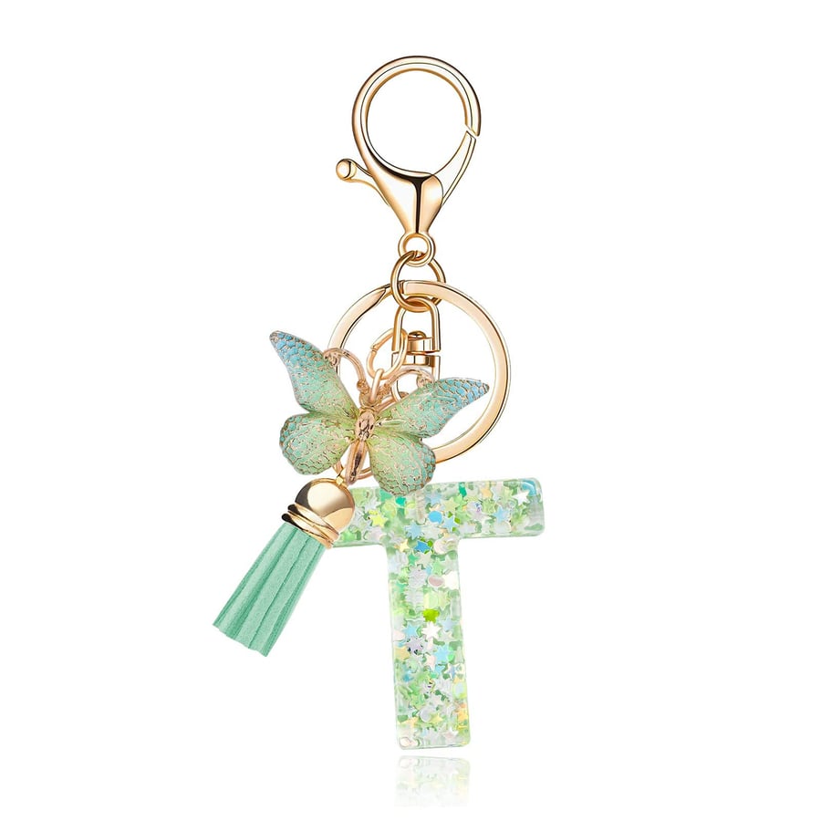 CharmKey – Personalized Initial Letter Keychain