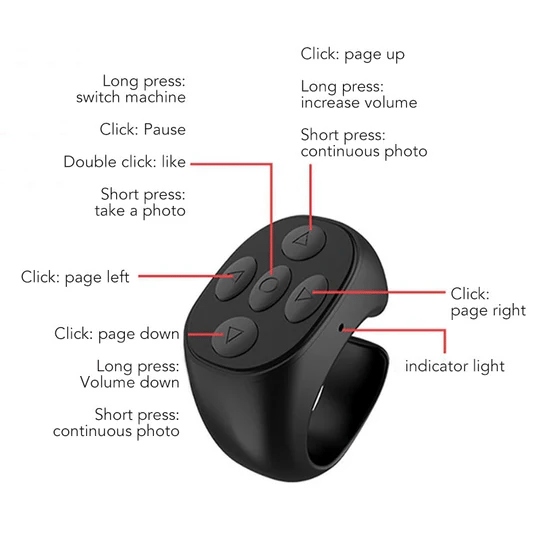 FingerLink – Wireless Bluetooth Remote