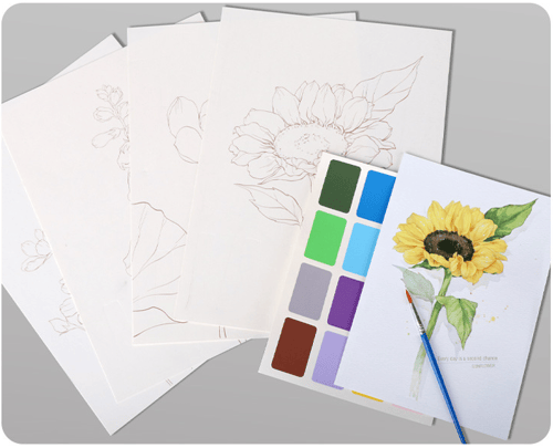 AquaArt - Beginner-Friendly Watercolor Guide
