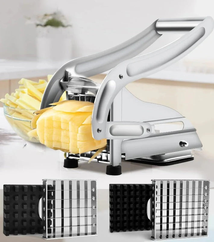 CrispCut – Stainless Steel French Fry Cutter
