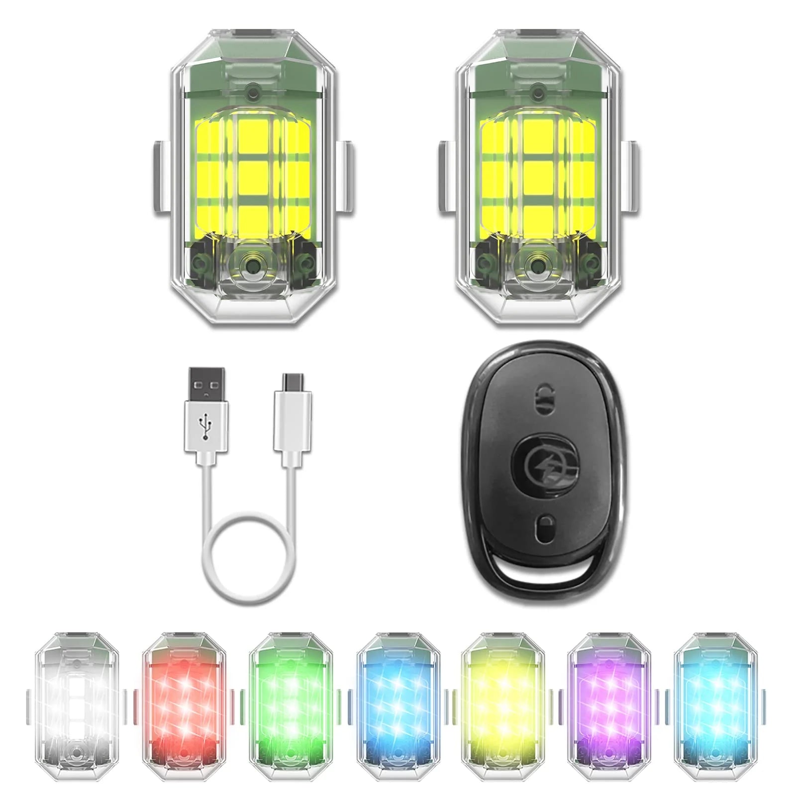 GlowPulse – Rechargeable LED Strobe