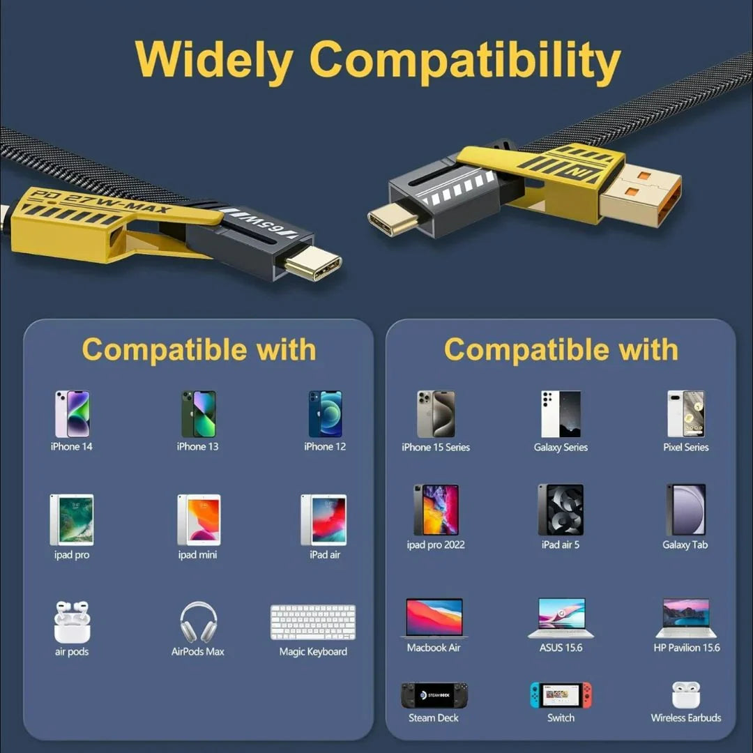VoltLink | 4-in-1 Fast Charging Cable