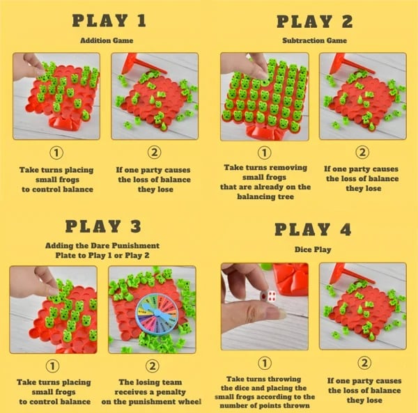 FroggyFun – Kids’ Balance Learning Toy Set