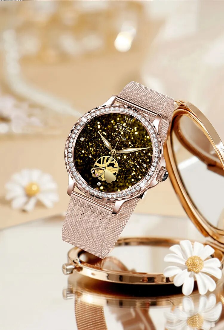 Fiore - Elegant Smartwatch for Health & Style
