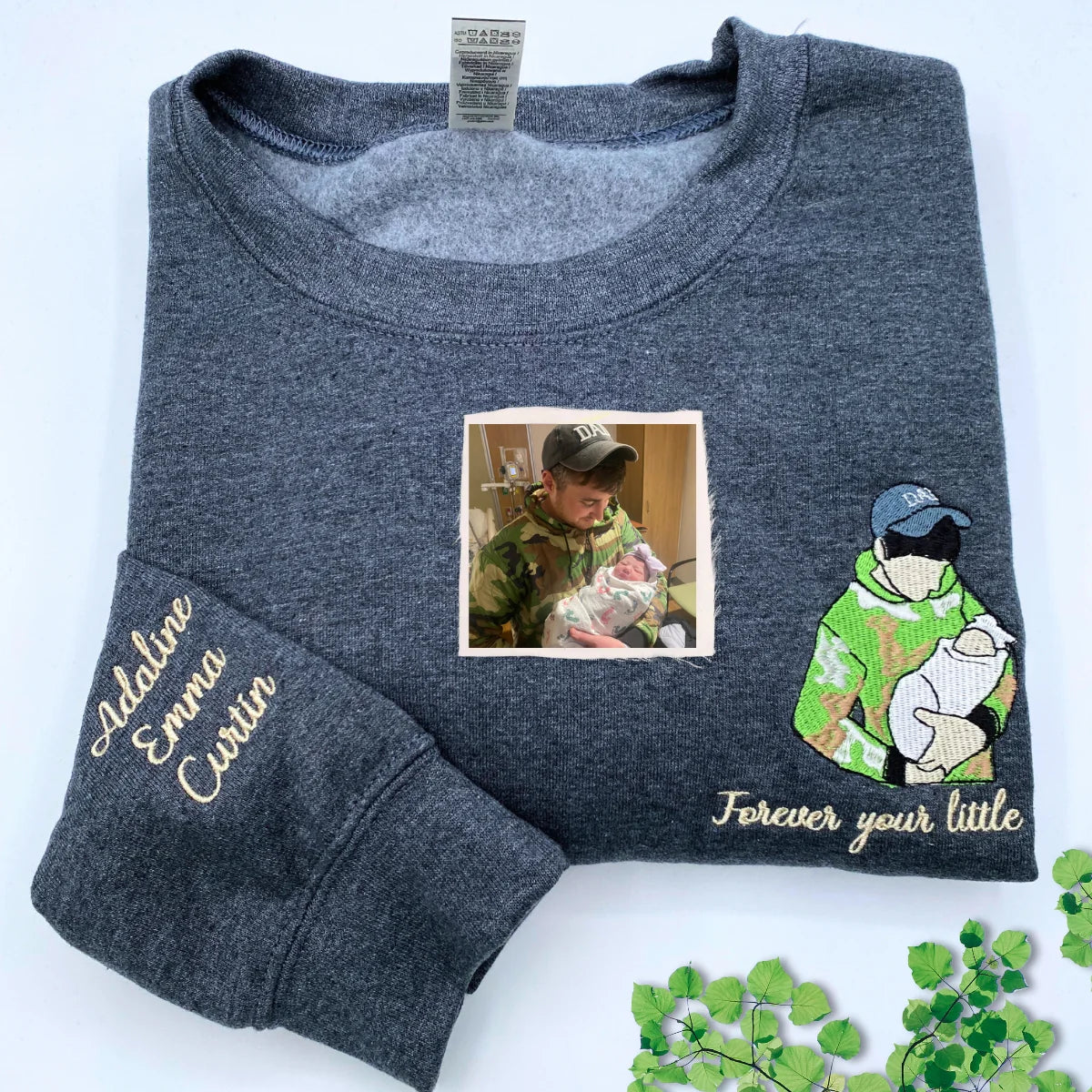 CherishWear - Custom Photo Memory Sweatshirt