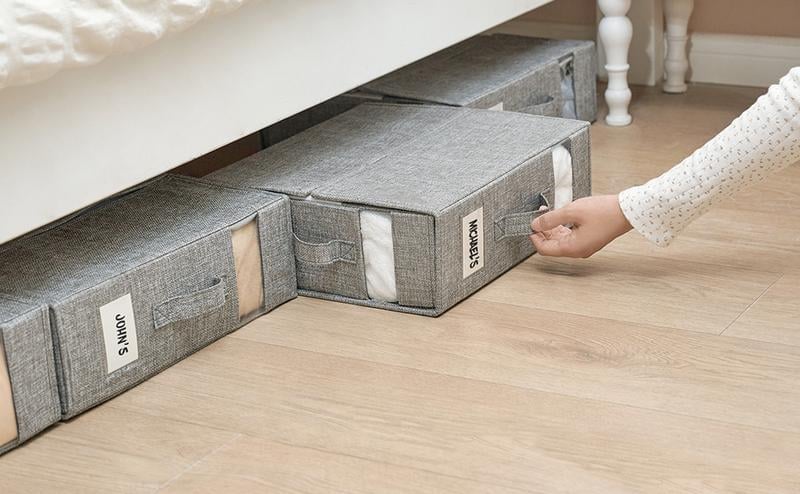 LinenLux - Durable Bed Sheet Storage Box