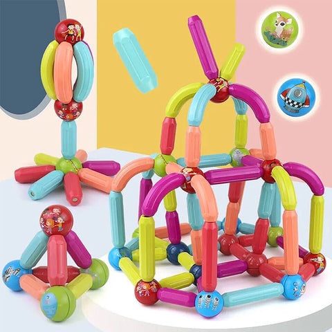 MagniBuild – Creative Magnetic Sticks Building Set