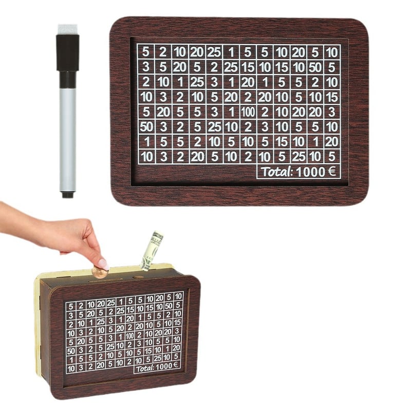 Vaultify – Elegant Wooden Savings Box