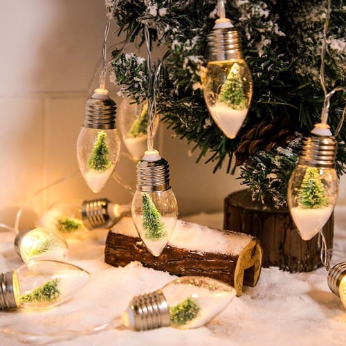 MerryShine – Holiday LED Bulb String Lights