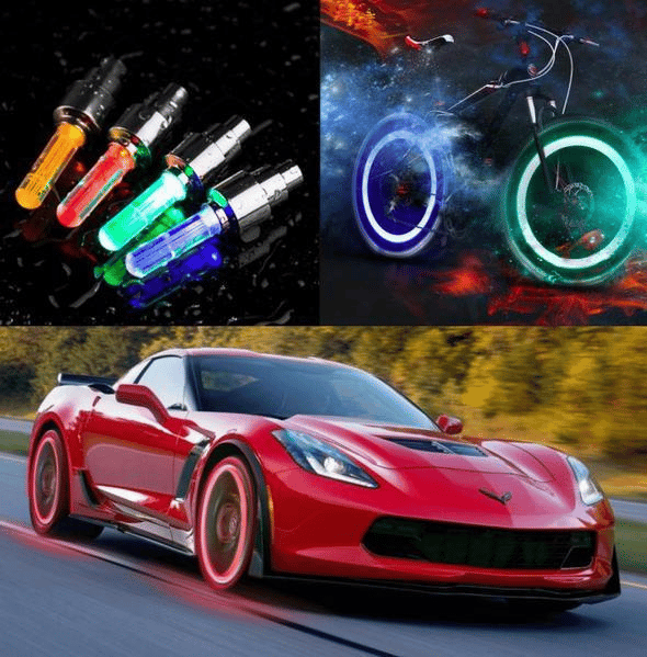 SpinGlow – Dynamic LED Wheel Lights