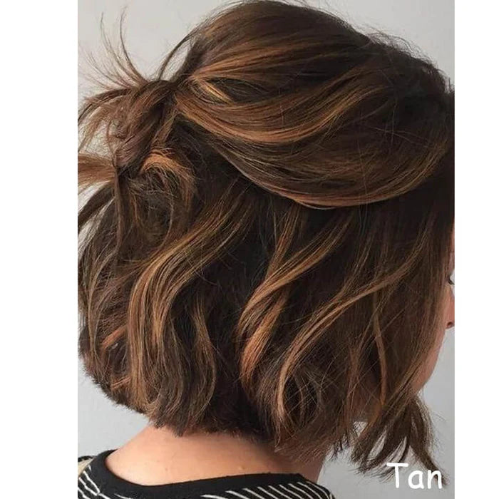 LushWaves – Seamless Clip-In Wavy Hair Topper for Women