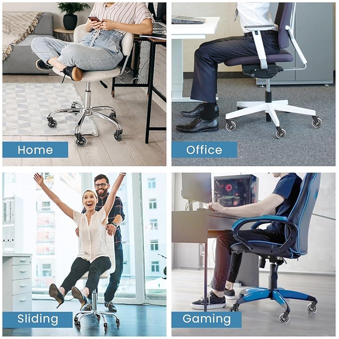 SmoothRide – 3-Inch Noise-Free Rolling Casters