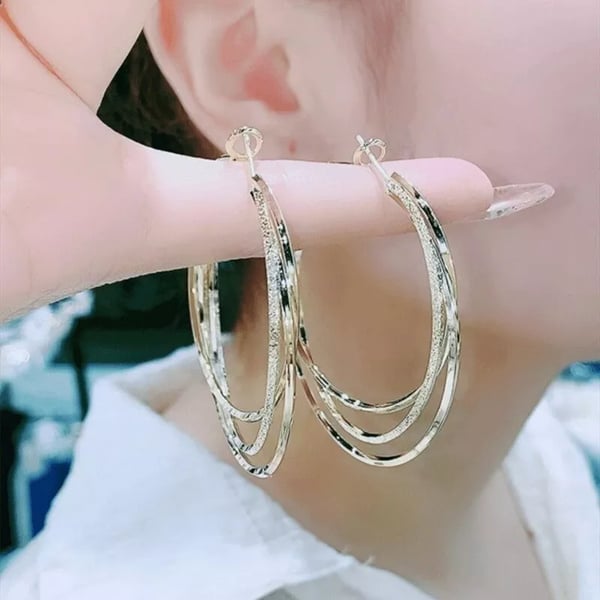LunaStack – Stylish Multi Circle Earrings