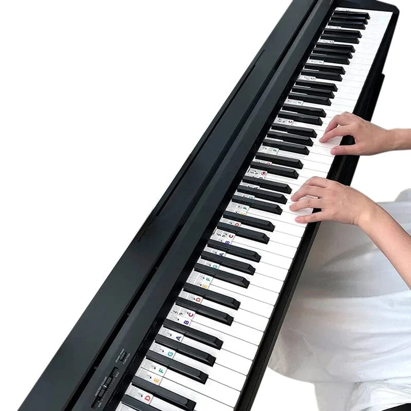 KeyMark – Removable Piano Note Labels