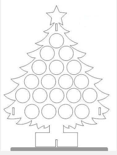 MerriTree – Adult Advent Christmas Countdown