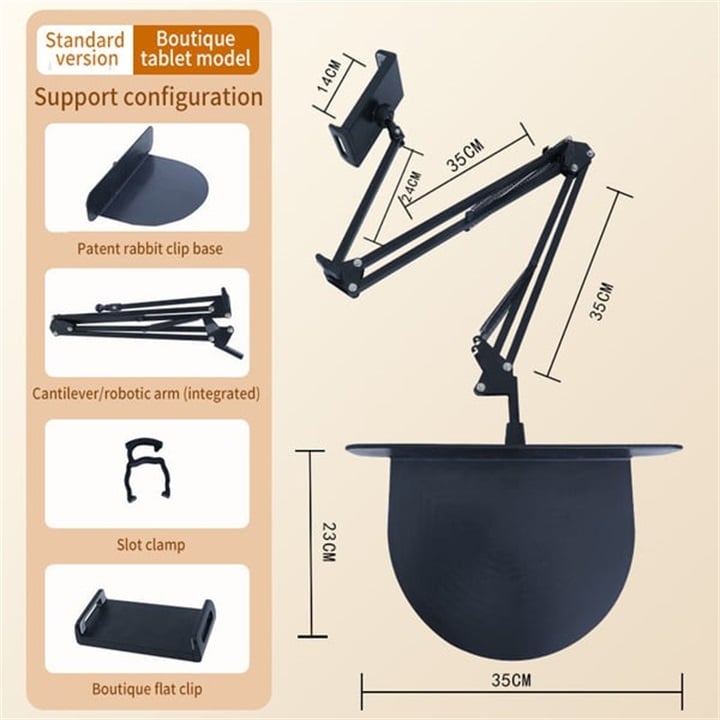 NestHold – Retractable Bedside Device Stand
