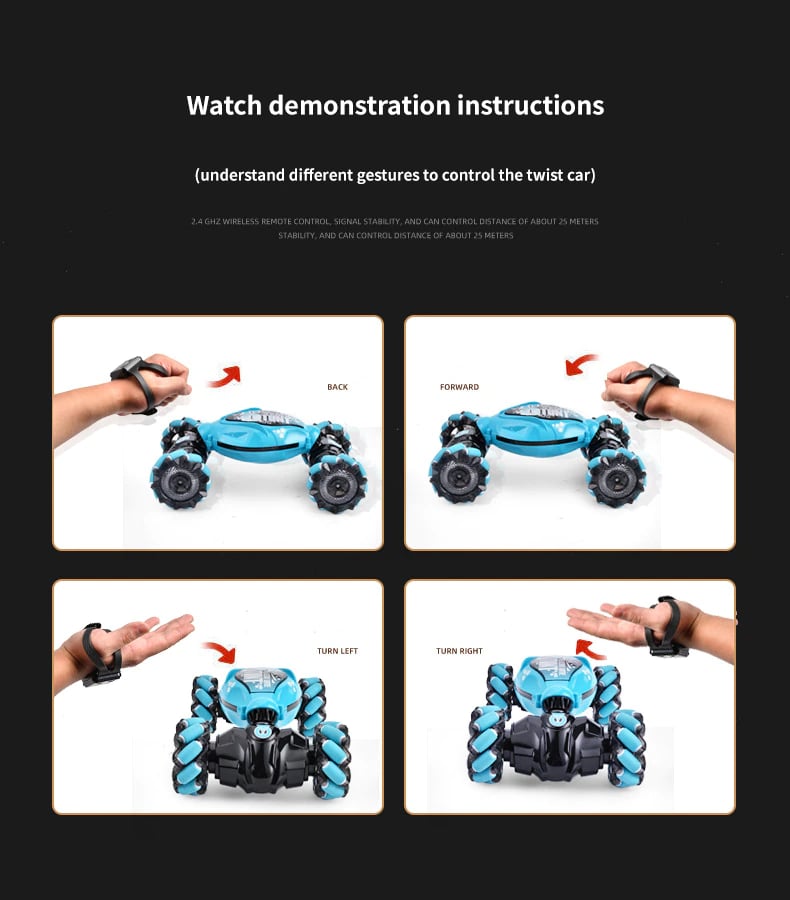 MotionDrift – Smart Gesture-Control Twist Car