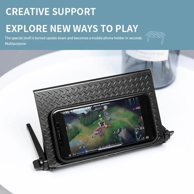 FlexiTop – Adjustable Screen Shelf Organizer