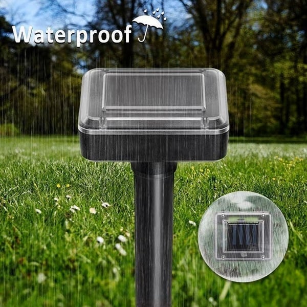 SolarGuard – Ultrasonic Pest Repeller for Moles, Mice & Snakes