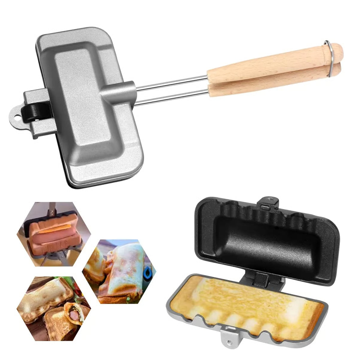 ToastEase – Nonstick Sandwich Baking Tray