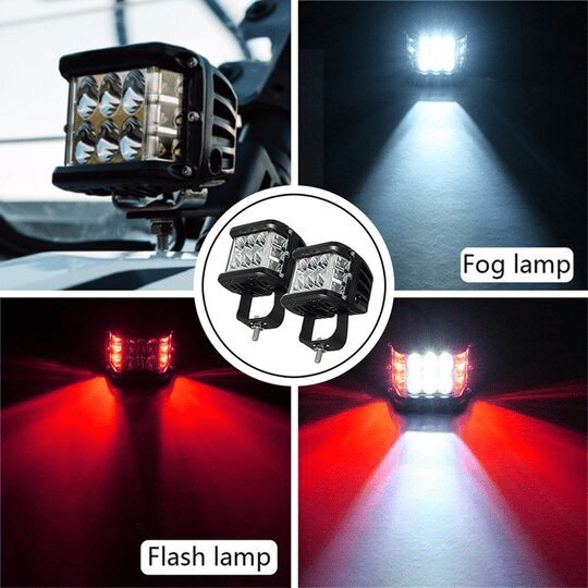 BlazeBeam – Dual Color Strobe Pods