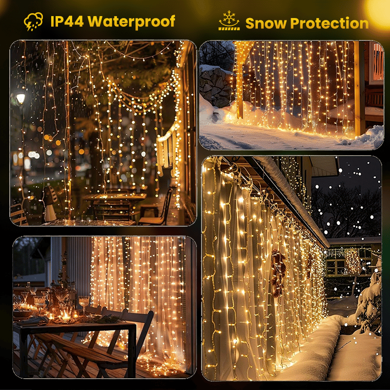SparkleShine – LED Curtain Lighting