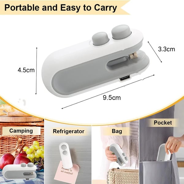 SnapSeal – Upgraded Mini Bag Resealer
