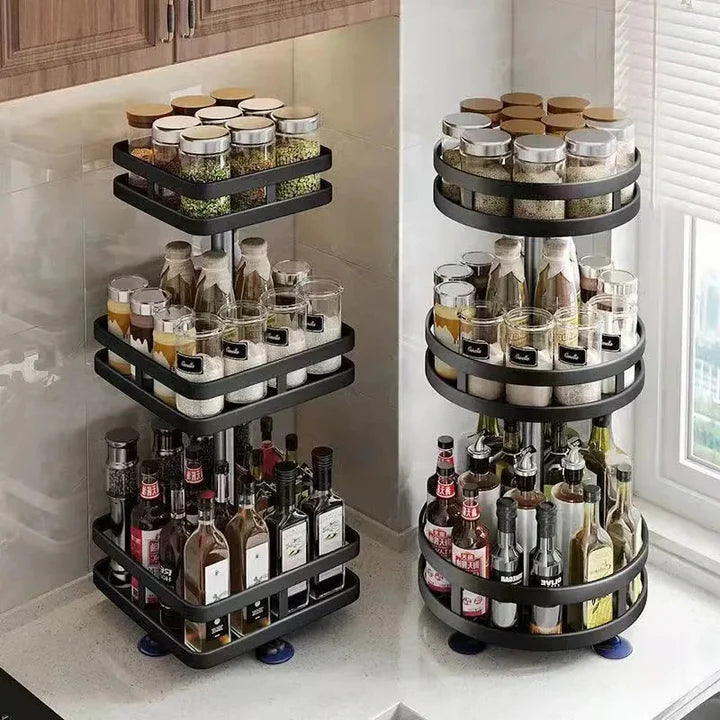 TwistEase – Multi Layer Rotating Storage Rack