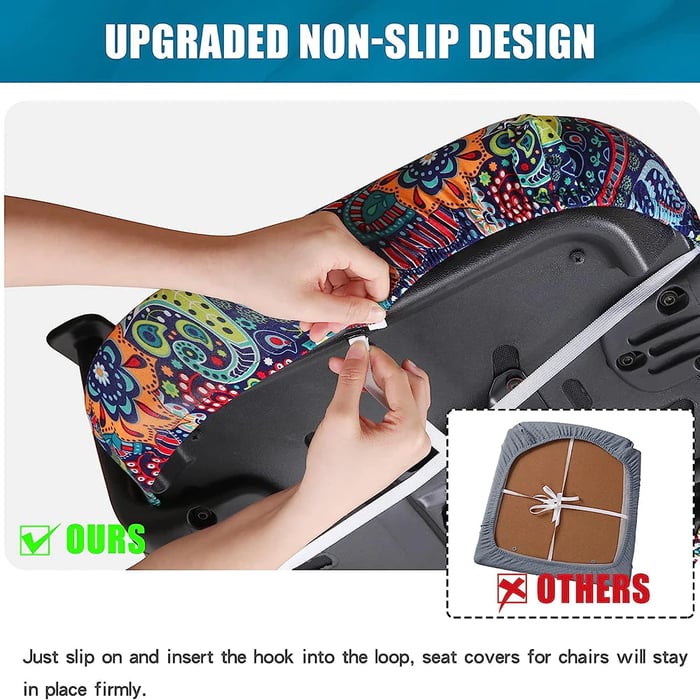 ChairCharm – Stretch Washable Office Covers