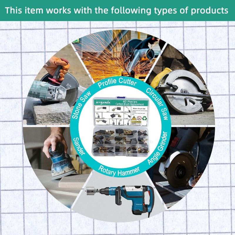 ToolRegen - Universal Carbon Brush Kit | Save Motors, Save Money