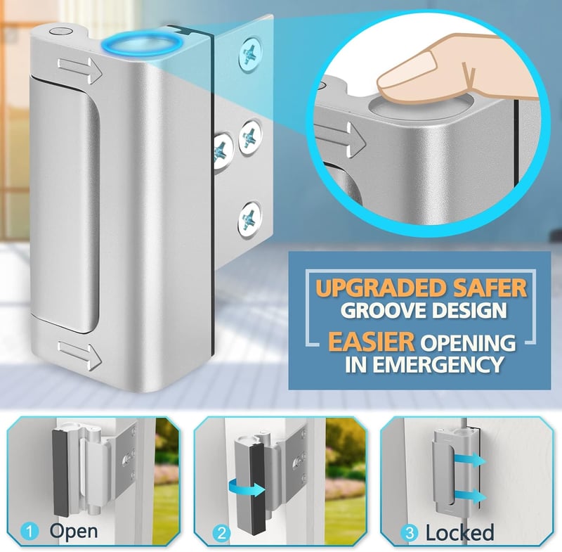 SecureEase – Upgraded Home Door Lock