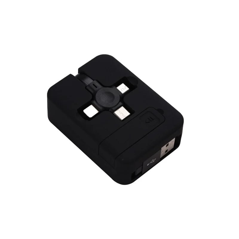 FlexiDock | 3-in-1 Retractable Charging and Phone Stand