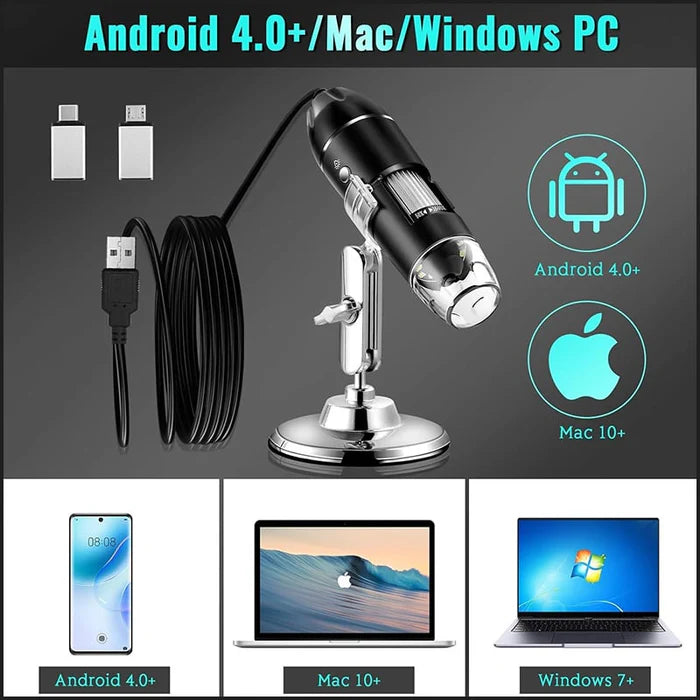 TrueScope – High Definition Digital Microscope 50x–1600x