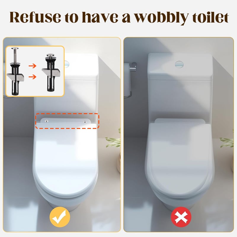 TightLock – Heavy Duty Toilet Bolt Kit