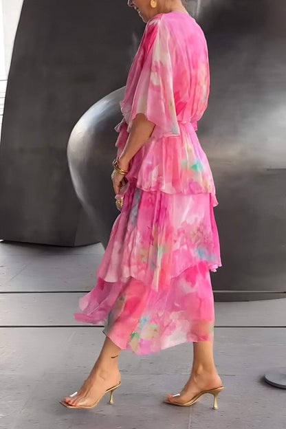Silkaura – Ethereal Chiffon Dress