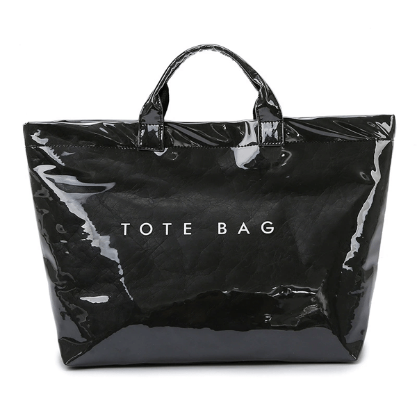 UrbanScript – Trendy Letter Print Tote Bag