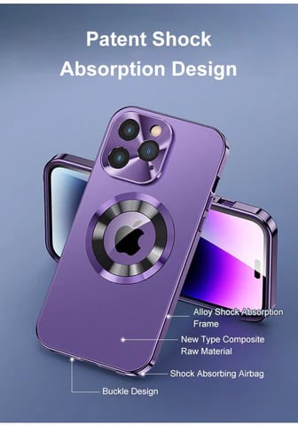 LuxArmor - Magnetic Double-Sided Phone Case
