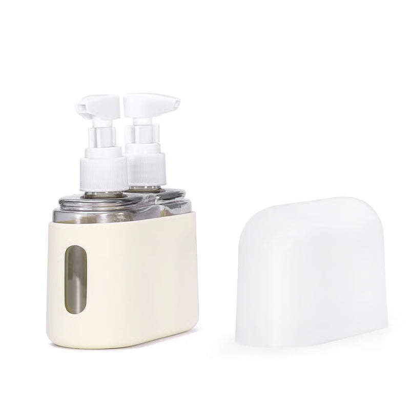 PackEase – Portable Shampoo Dispenser Kit