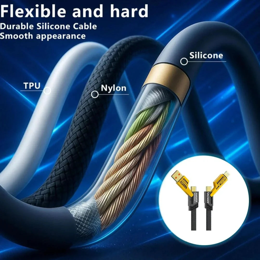 VoltLink | 4-in-1 Fast Charging Cable