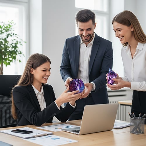 SqueezeZen – Slime Stress Relief Ball