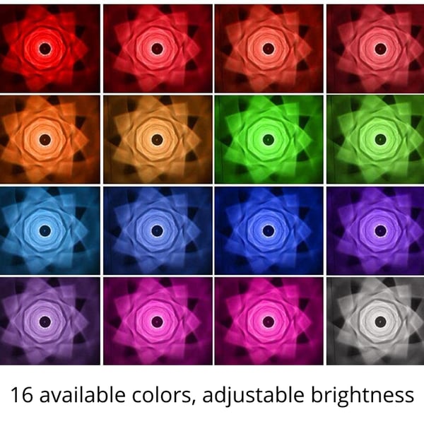 RoseAura – Color Changing Diamond Table Lamp