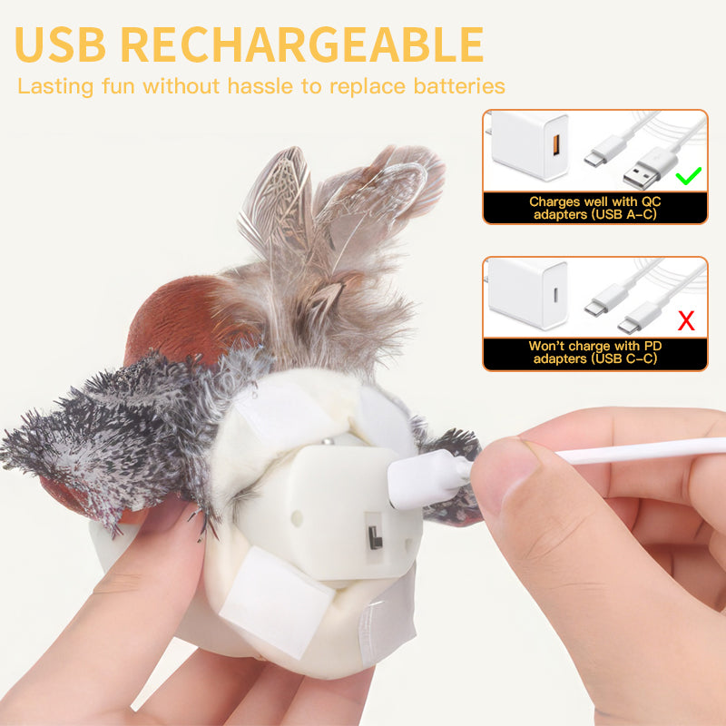 ChirpPaws – Interactive Bird Cat Toy