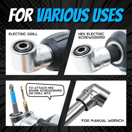 FlexiDrive – 105° Drill Bit Extension Tool
