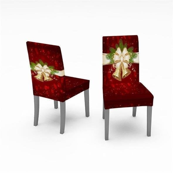 YuletideCharm – Christmas Tablecloth with Chair Covers