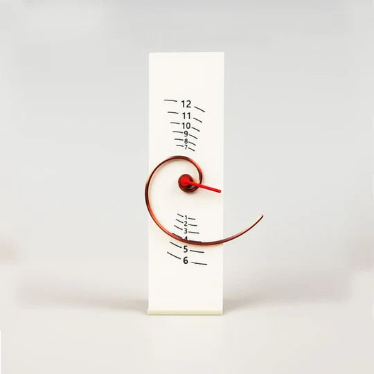 TimeSpire – Spiral-Inspired Modern Desktop Clock