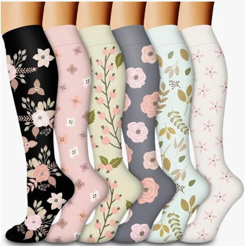 StrideBoost – Vibrant Compression Socks