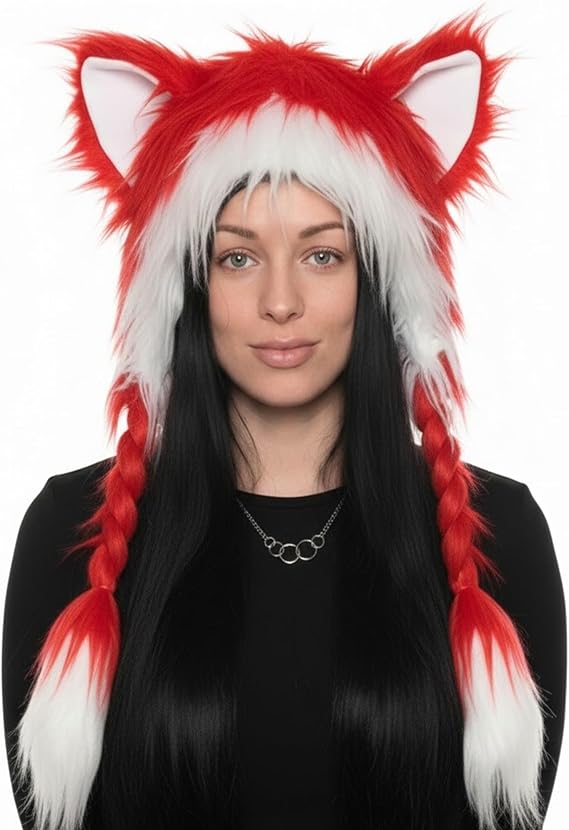 CuddlePaws - Soft Plush Winter Hat with Ear Flaps