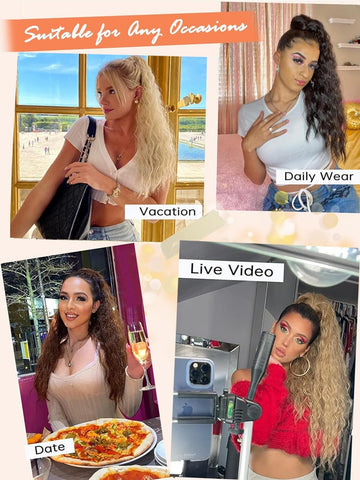 SilkiPony – Natural Hair Ponytail Extension