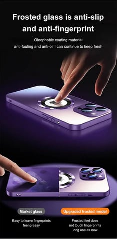 LuxArmor - Magnetic Double-Sided Phone Case