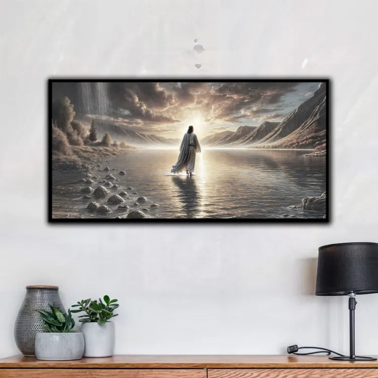 FaithfulSteps – Walking on Water Wall Art